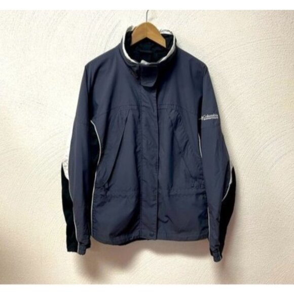 Columbia Core Interchange Women's Grey & Black Ski Jacket Size Large - Picture 1 of 11